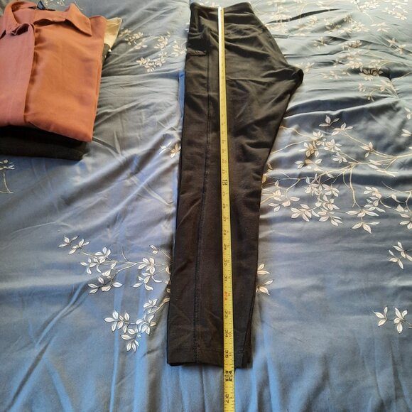 PUMA Logo High-Rise Active Tights - Black, M - Picture 12 of 16